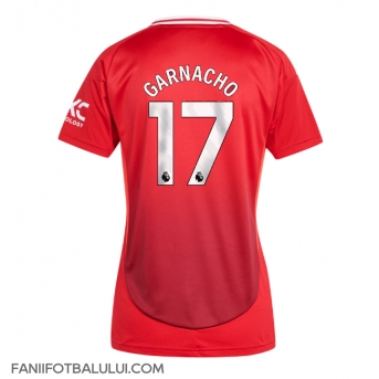 Manchester United Alejandro Garnacho #17 Tricou Fotbal Replică 2024-25 Femei Acasa